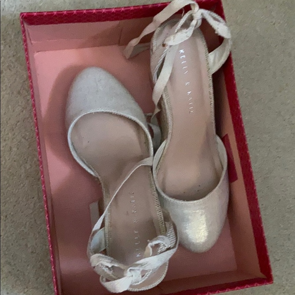 Kelly and Katie Metallic Espadrille